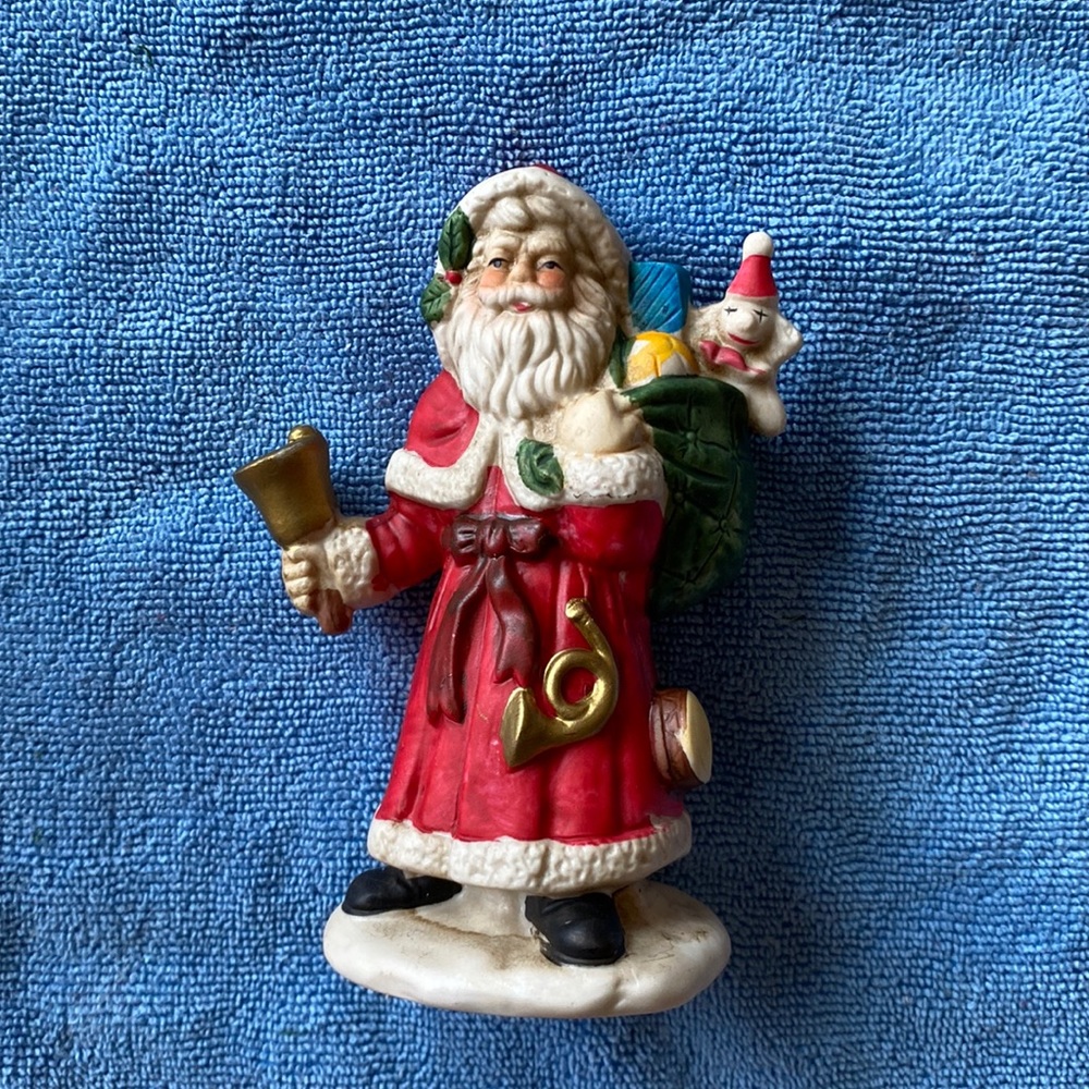 Porcelain Santa figurine